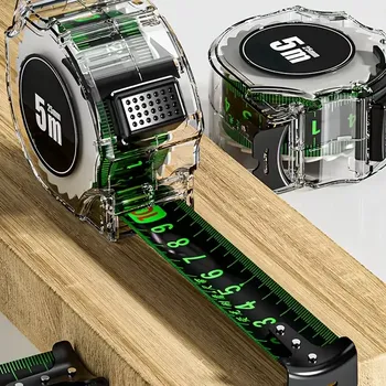 metr Fluorescenční ocelový metr - 5 m