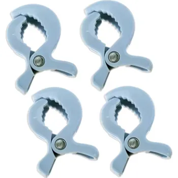 Kočárek Univerzální klipy (kolíčky) na kočárek (4 ks) Barva: světle modrá