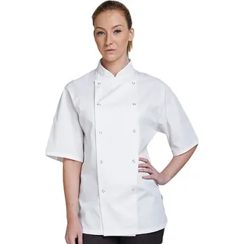 Pracovní zástěra Dennys London - Kuchařský rondon DL901 ( Short Sleeve Chef Jacket )