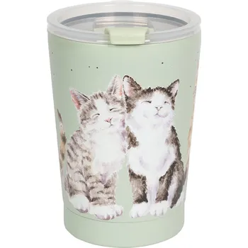 Wrendale Designs Wrendale cestovní termohrnek Feline Friends Cats s kočkami 320ml