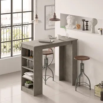 Barový stolek VerDesign Industriální barový stůl STYLE 1, beton