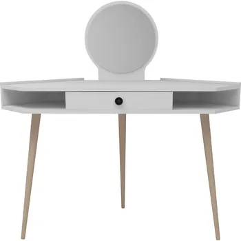 Toaletní stolek VerDesign SEATTLE toaletní stolek se zrcadlem, bílá