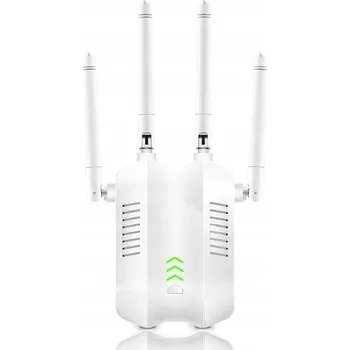 IP kamera Zesilovač signálu WiFi 300Mb/s sítě Repeater 2.4GHz Velký dosah 4 antény