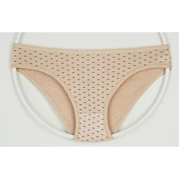 Kalhotky TIMANNI Bambusové kalhotky vzor 520 Velikost: L - XL, Barva: tělová