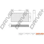 Filtr, vzduch v interiéru Dr!ve+ DP1110.12.0208