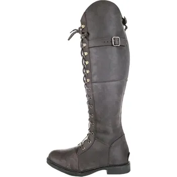 Jezdecká obuv Zimní jezdecké boty HKM Dublin Winter, hnědá, 40