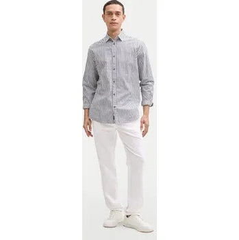 Tom Tailor Kalhoty z materiálu 1044716 Bílá Regular Fit L