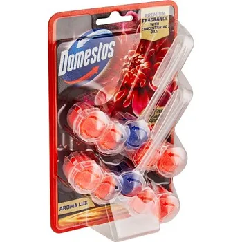WC čistič Domestos Aroma Lux Dahlia Wish 2x 50 g