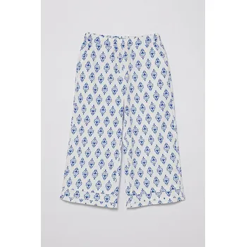 Chlapecké kalhoty Dětské bavlněné kalhoty United Colors of Benetton modrá barva, 4MMDCF04N 4MMDCF04N.G.Seasonal 55X, vel. 168