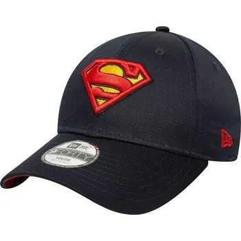 Kšiltovka kšiltovka New Era 9FO DC Aop Warner Bros Superman Child - Navy kid´s size