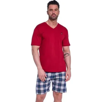 Pánské pyžamo Pánské pyžamo Cornette 326/180 bordó XL