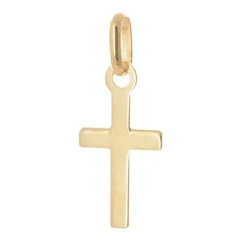 Přívěsek Přívěšek ze žlutého zlata křížek ZZ1412F