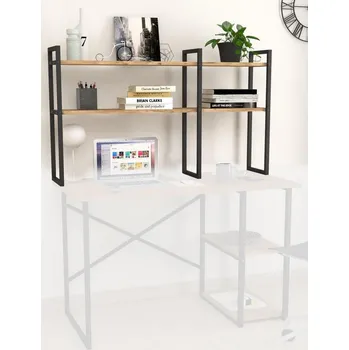 Psací stůl VerDesign ROBERT regál na pracovní stůl, borovice