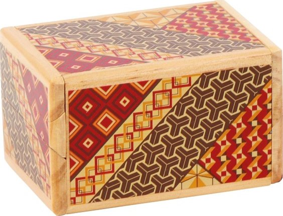 Japonská triková krabička - puzzle box