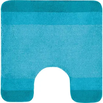 SPIRELLA Spirella koupelnová WC předložka BALANCE, tyrkysová, polyester, 55 x 55 cm, 10.09217