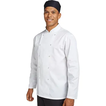 Pracovní zástěra Dennys London - Kuchařský rondon DL900 ( Unisex Long Sleeve Chef Jacket )