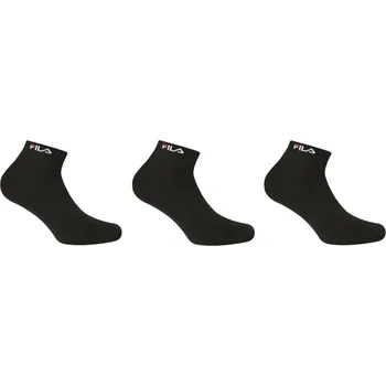 Pánské ponožky Ponožky FILA 3-pack Bamboo Uni Black 39-42