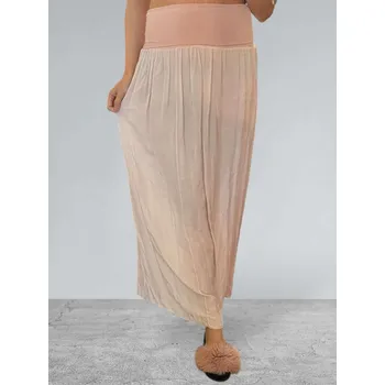 Dámská sukně Maxi sukně Barva: pudrová