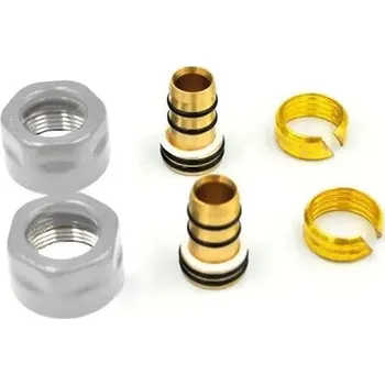 Ventil P.M.H. Svěrné šroubení, měď 15 mm, chrom