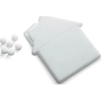 Bonbon Mentolky v krabičce ve tvaru domu, bílá