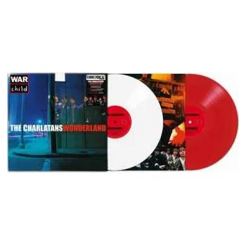 Zahraniční hudba 2LP The Charlatans: Wonderland CLR | DLX | LTD 2025 Coloured White Red Vinyl Deluxe Limited Edition