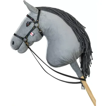 Hobby horsing Ohlávka Crystal černá - Mosaz - Hříbě (Hobby horsing )