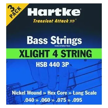 Struna pro kytaru a smyčcový nástroj HSB 440-3P - Struny na baskytaru