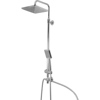 Sprchový set Ridder Monaco Sprchový set pro připojení k vodovodní baterii s nastavitelnou výškou, chrom, 09159500