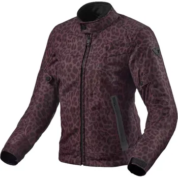 Moto bunda Dámská bunda na motocykl Revit Shade H2O červená S