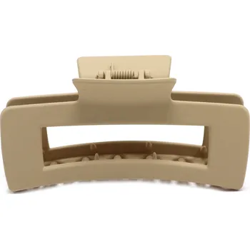 Obdélníkový skřipec na vlasy Barva: béžová