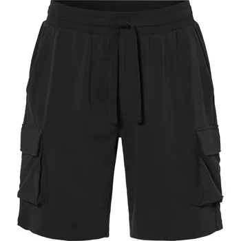 Pánské kraťasy LIVERGY® Pánské teplákové cargo bermudy (černá, L (52/54))