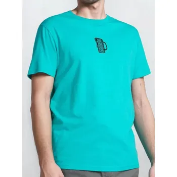 Sinsay - Tričko s krátkým rukávem - modrá - 9331I-56X - 9331I-56X-M