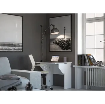 Nábytek CASARREDO Pracovní stůl rozkládací GOBIN, bílá