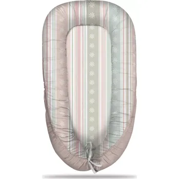 Hnízdečko pro miminko Sablio Hnízdečko pro miminko Pruhy a tečky