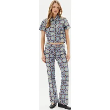 Pánská košile Wrangler džínová košile 112362607 Modrá Slim Fit XL