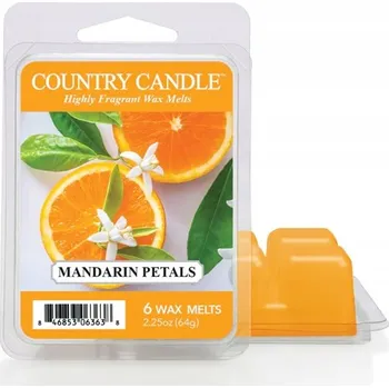 Svíčka Vosk vůně Mandarin Petals Country Candle