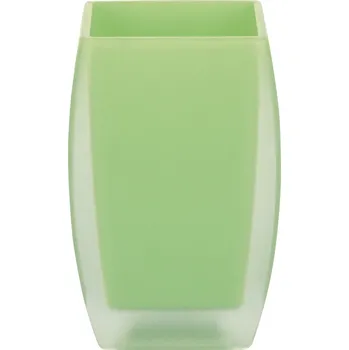 SPIRELLA Spirella kelímek na kartáčky FREDDO, zelený, plast, 10.16100