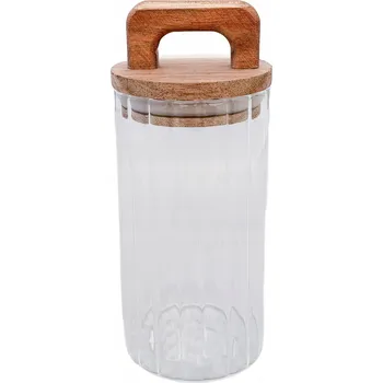 Dóza na potraviny Nádoba na koření, kávu, čaj a potraviny 300 ml skleněná zavařovací sklenice s víčkem