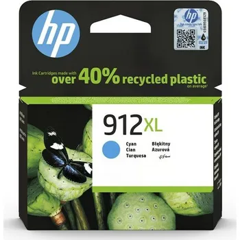 Počítačové příslušenství Inkoustová náplň HP 912XL, 825 stran - azurová