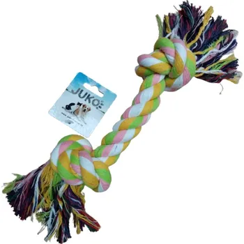 Hračka pro psa Lano bavlna 2 uzly 20 cm