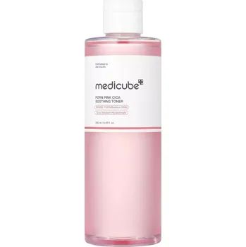 Přípravek na čištění pleti a oči Medicube PDRN Pink Cica Soothing Toner revitalizační hydratační tonikum 250 ml
