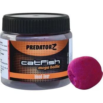 Boilies Carp Zoom Boilie Catfish Mega Boilie 50 g / 30mm Příchuť: Krev - Ryba