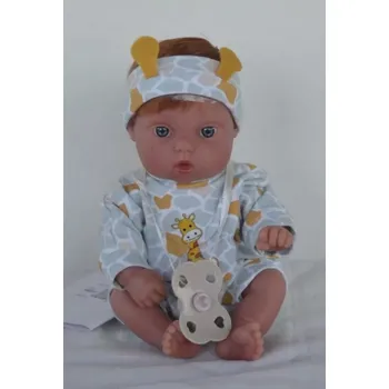 Panenka Realistická panenka - miminko - holčička Pikolína oblečena za ŽIRAFU od firmy Antonio Juan 1 (Picolín - animalitos)