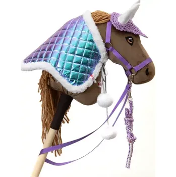 Hobby horsing Sada - fialová - dospělý kůň (Hobby horsing )