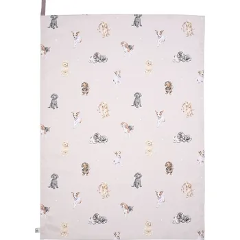 Utěrka Wrendale Designs Wrendale textilní utěrka Dogs s pejsky 100% bavlna 69x50cm A Dog's Life