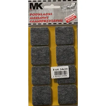 Podložka pod nábytek FILCOVÉ PODLOŽKY POD NÁBYTEK ŽIDLE STŮL 34X34