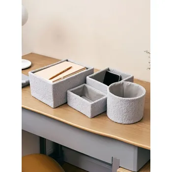 Úložný box Sinsay - Sada 4 úložných košíků - šedá - 830FZ-09X - 830FZ-09X-ONE