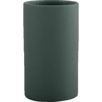 Držák na kartáček SPIRELLA Spirella kelímek na kartáčky TUBE-Matt, matně tmavě zelený, keramika, 10.21107