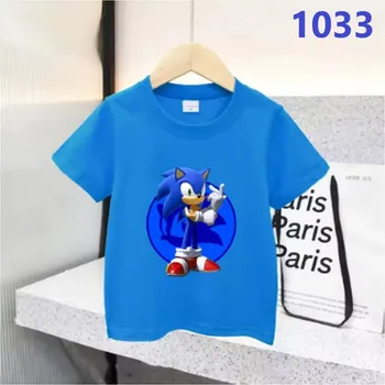 Dětské bavlněné tričko Sonic (vel. 100-160) Motiv: SNK 1033, Velikost: 110