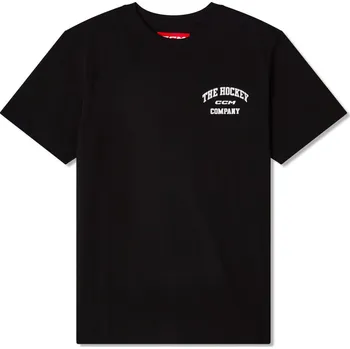 Pánská móda Pánské tričko CCM Athleisure Tee Black XL